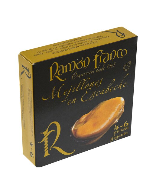 Ramón Franco - Mejillones en escabeche de la rías gallegas 4-6 piezas gigantes Ramón Franco.