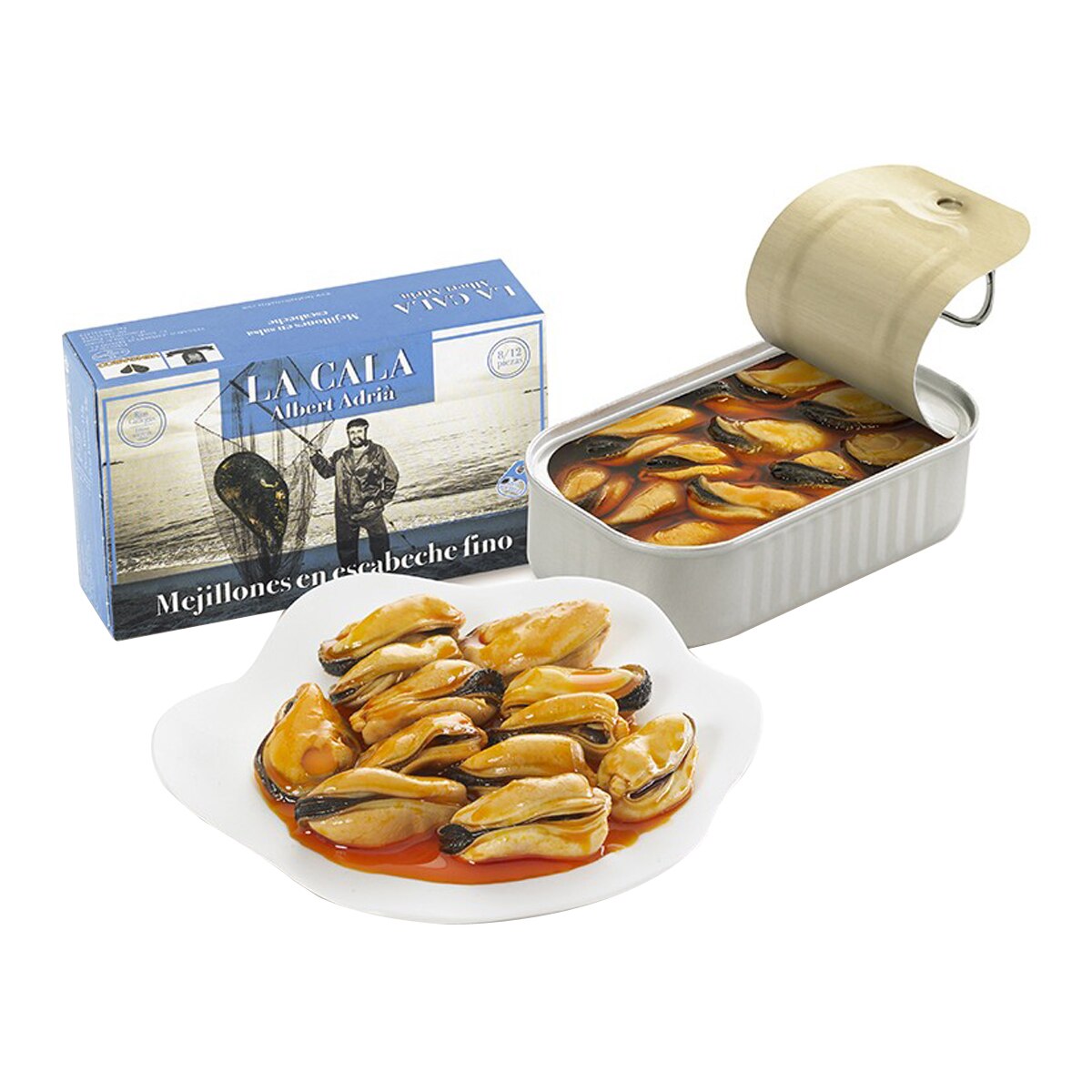 Mejillones en escabeche 8-12 piezas La cala Albert Adrià 2