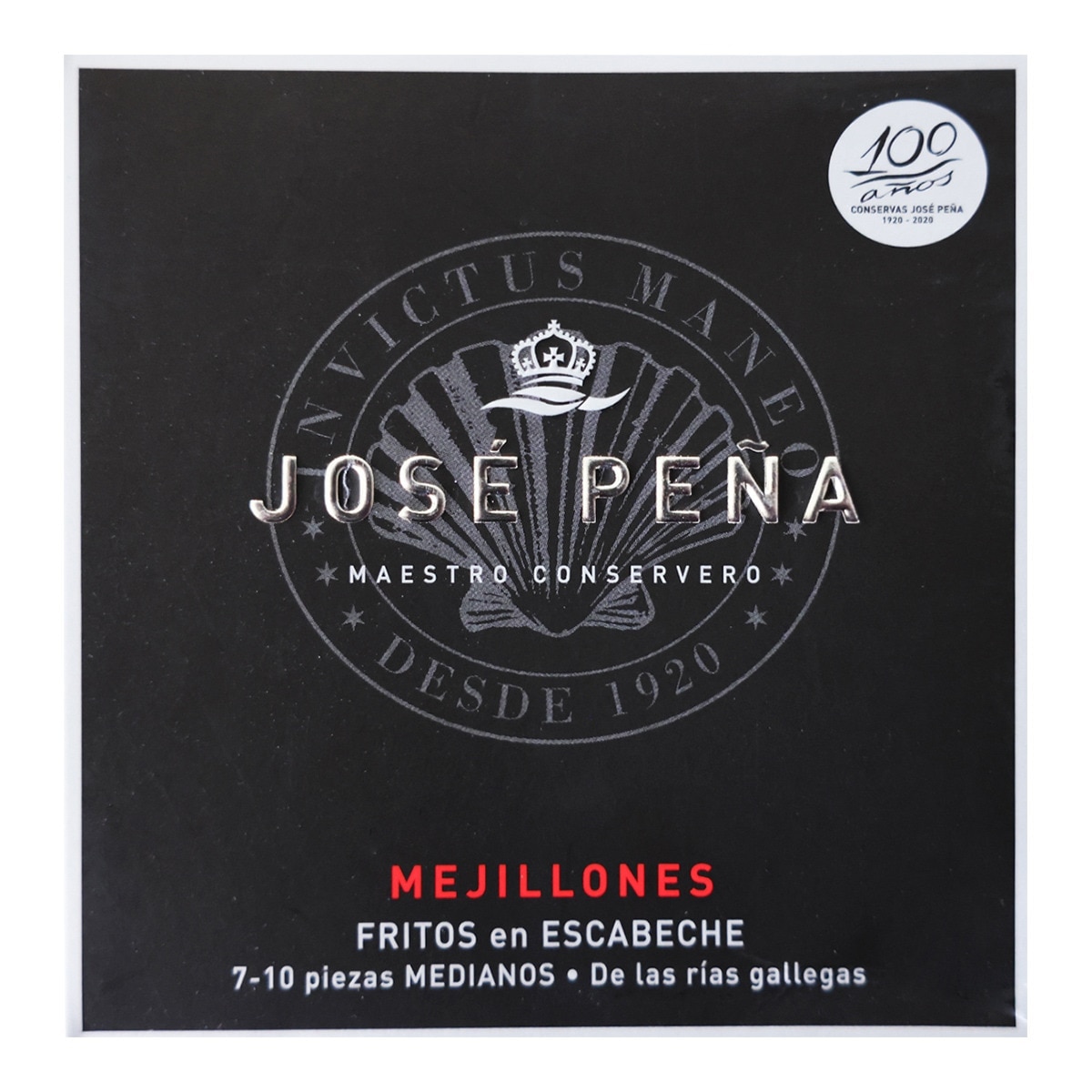 Imagen 0 de Mejillones fritos en escabeche 7-10 piezas medianos José Peña