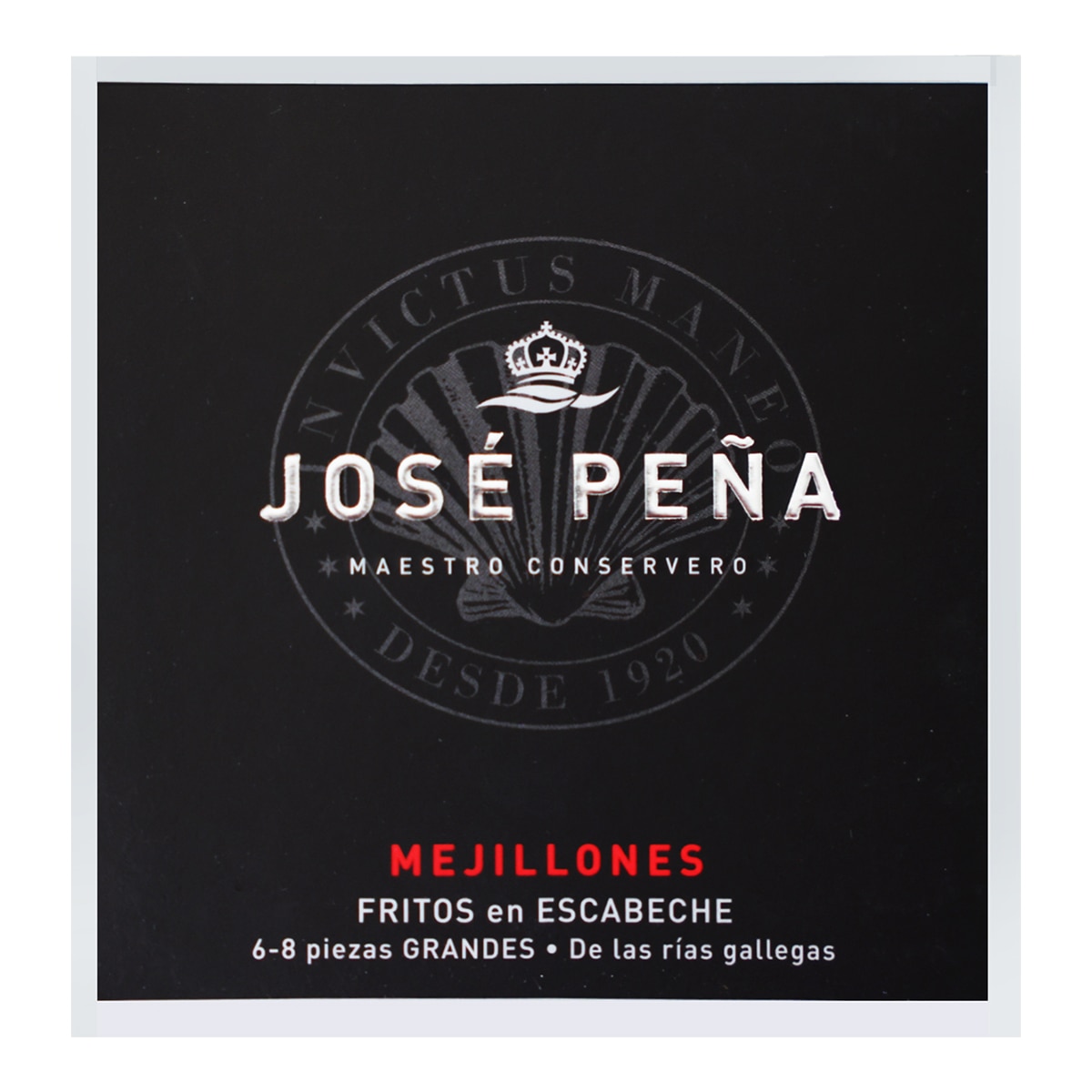 Imagen 0 de Mejillones fritos en escabeche 6-8 piezas grandes José Peña