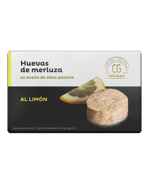 Huevas de merluza en aceite de oliva al limón Club del Gourmet 1