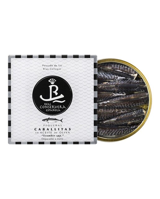Caballitas pequeñas en aceite de oliva Real Conservera Española 1