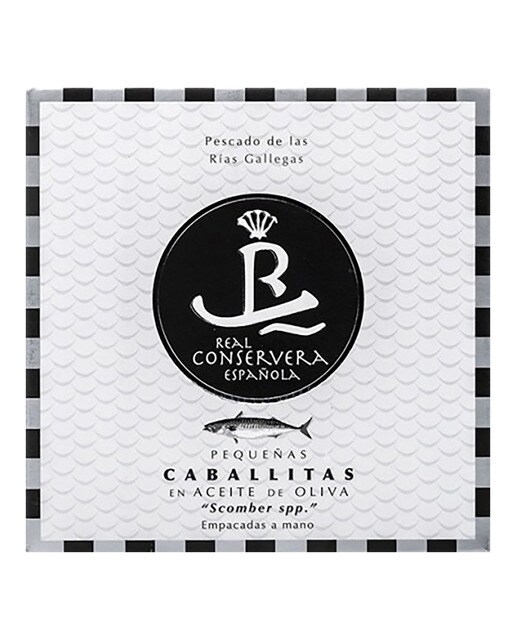 Caballitas pequeñas en aceite de oliva Real Conservera Española 3