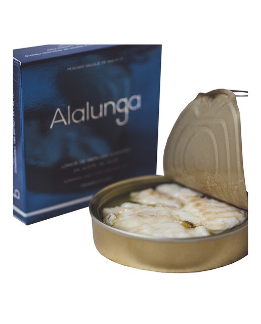 Lomos de merluza en aceite de oliva Alalunga 2