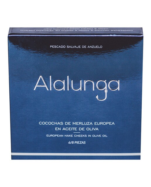 Imagen 0 de Cocochas de merluza en aceite de oliva 6/8 piezas Alalunga