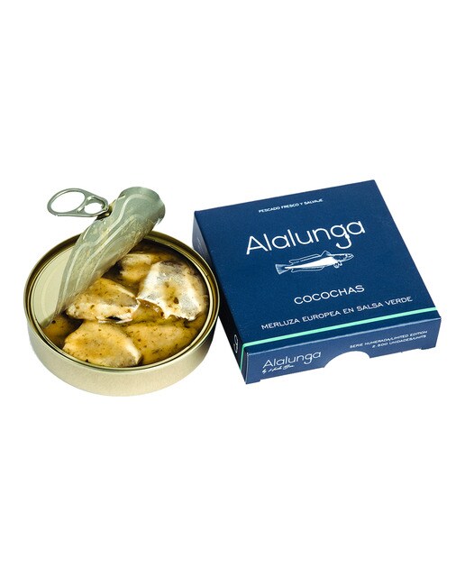 Cocochas de merluza en salsa verde Alalunga 2