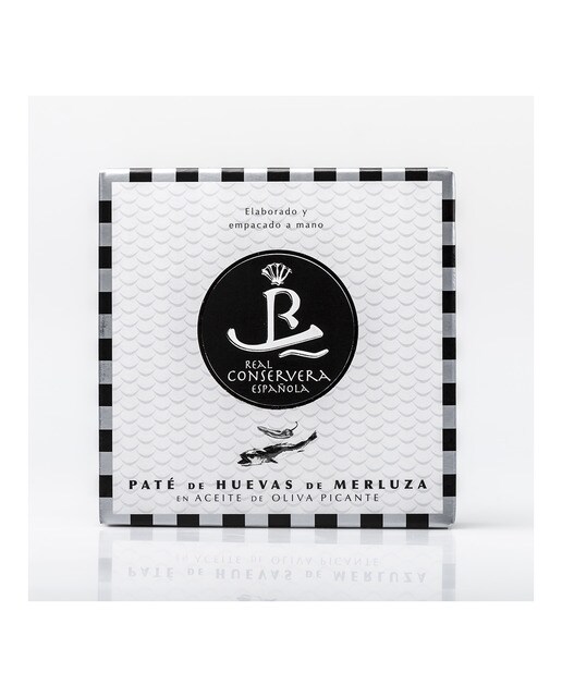 Paté de huevas de merluza en aceite de oliva picante Real Conservera Española 3