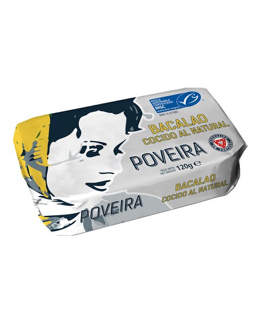 Imagen 0 de Bacalao MSC cocido al natural Poveira