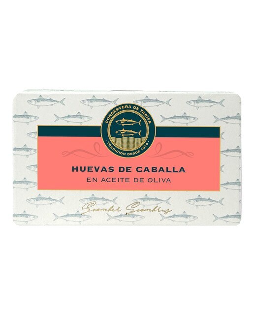 Huevas de caballa en aceite de oliva Conservera de Tarifa