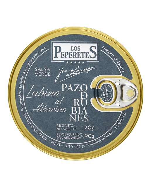 Los Peperetes - Lubina al albariño Pazo de Rubianes Los Peperetes.