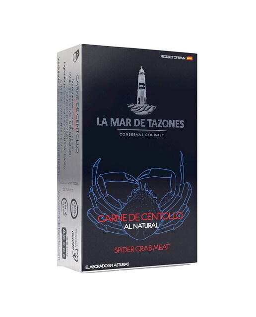 Carne de centollo al natural Mar Tazones 1