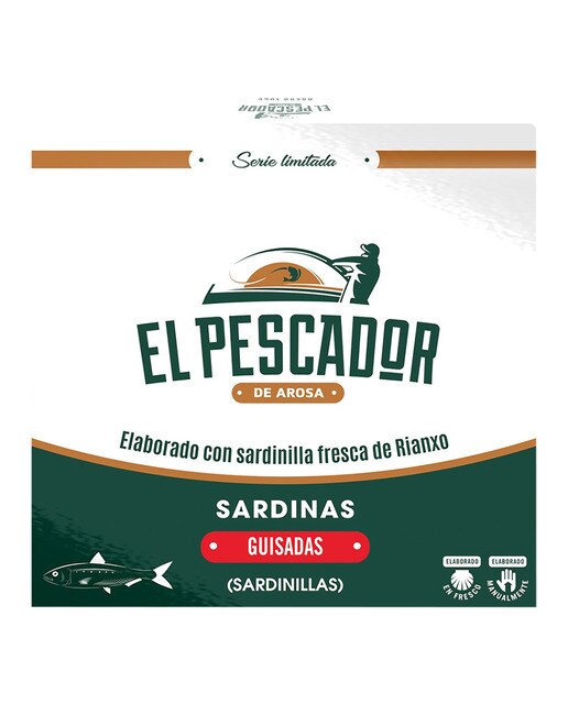 Imagen 0 de Sardinillas frescas de Rianxo guisadas El Pescador de Arosa