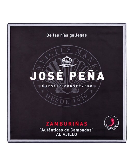 José Peña - Zamburiñas al ajillo José Peña.