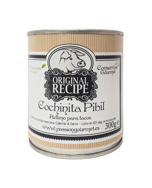 Kit de cochinita pibil para tacos Gourmet Passion México 2
