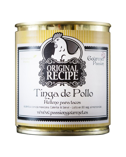 Tinga de pollo Gourmet Passion México 1