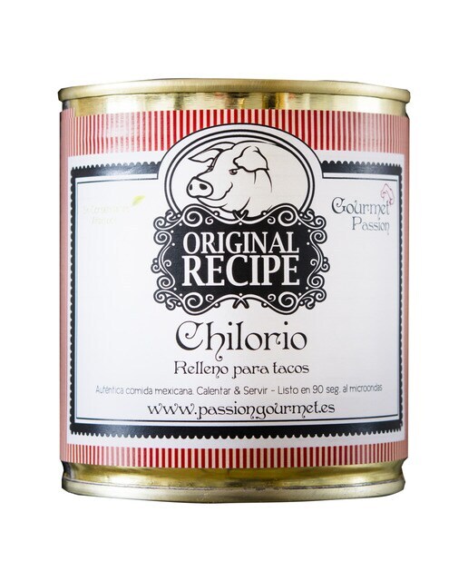 Chilorio relleno para tacos Gourmet Passion México