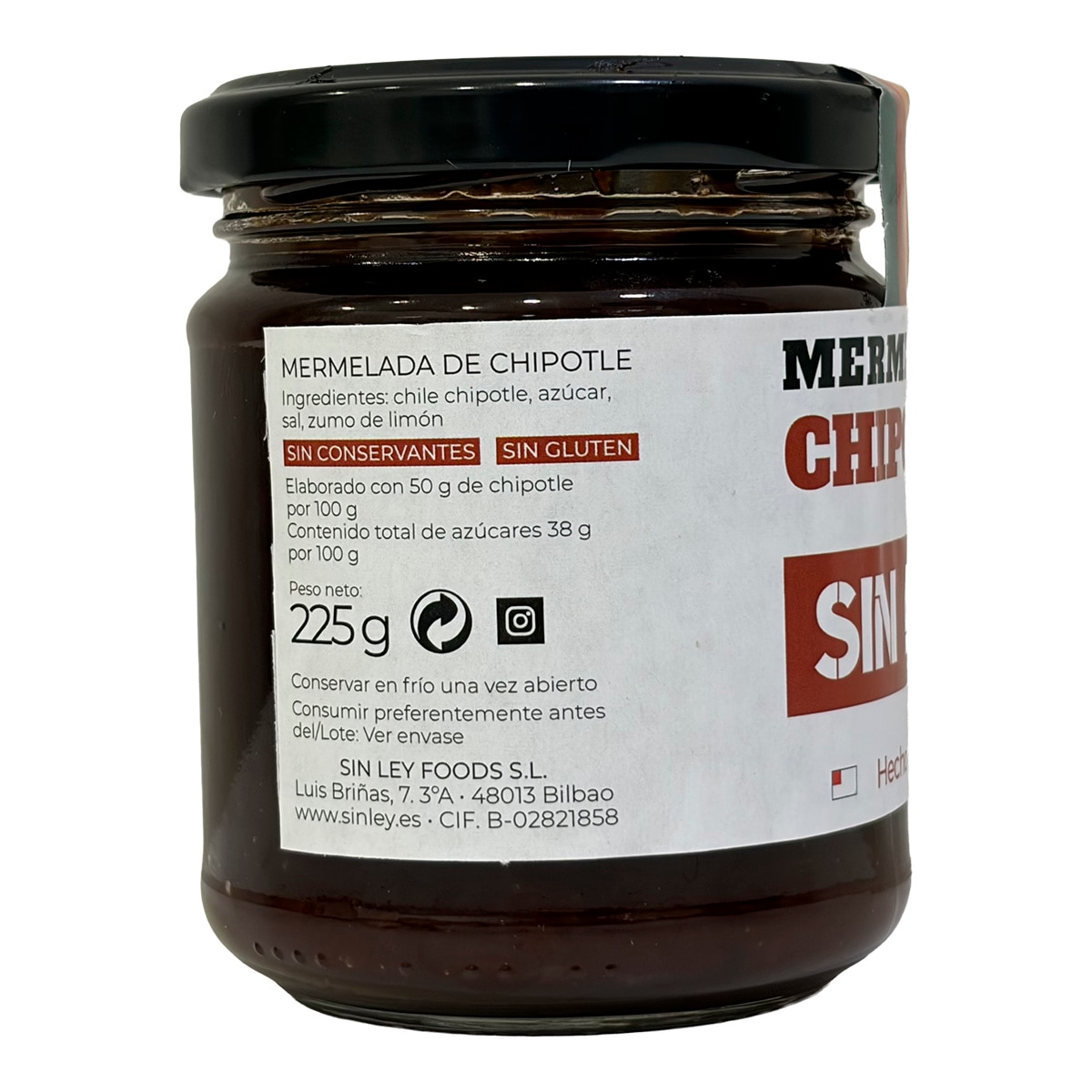 Mermelada de Chipotle Sin Ley 2