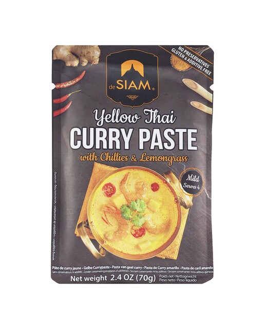 Pasta de Curry amarillo picante Desiam 1