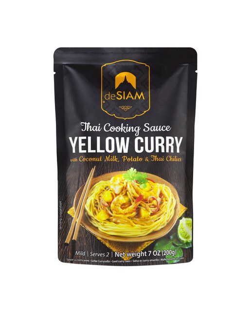 Imagen 0 de Salsa de curry amarillo con vegetales Desiam