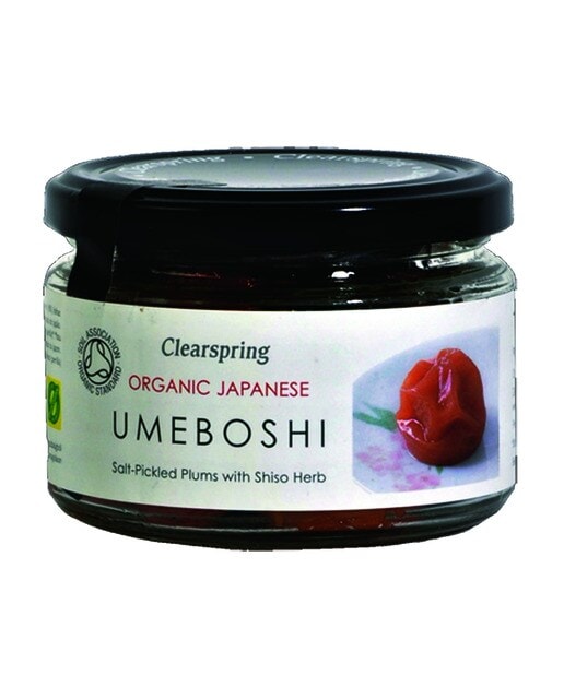 Ciruelas Umeboshi japonesas ecológicas Clearspring