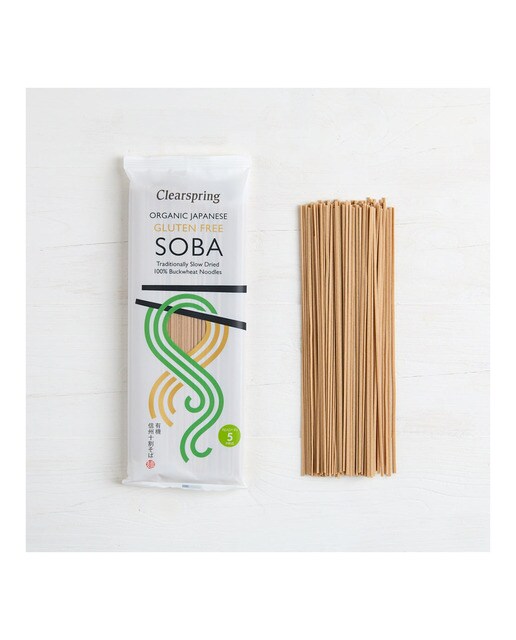 Fideos de trigo sarraceno Soba Somen orgánicos Clearspring 2