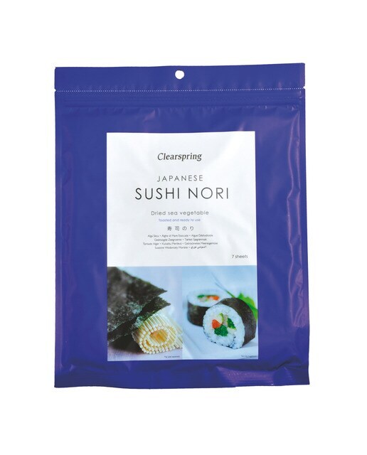 Alga japonesa Nori especial Sushi Clearspring