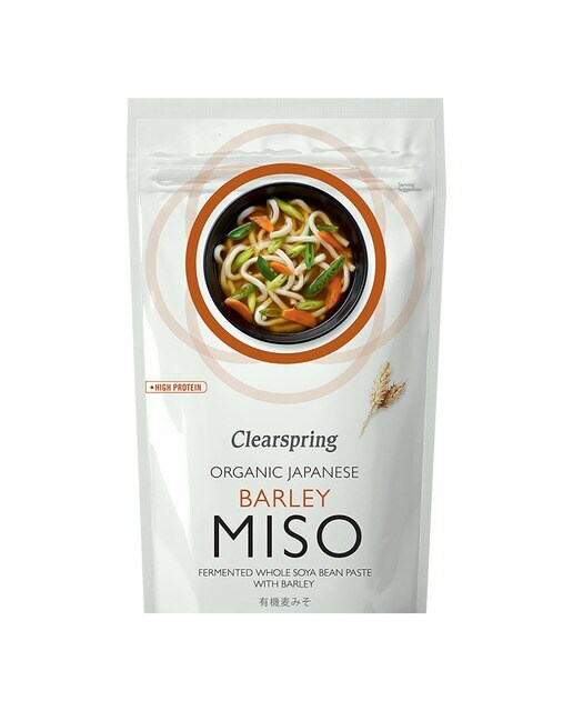 Sopa miso de cebada ecológica mugi miso Clearspring