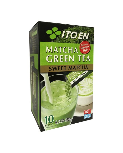 Imagen 0 de Té verde matcha en polvo azucarado Ito En