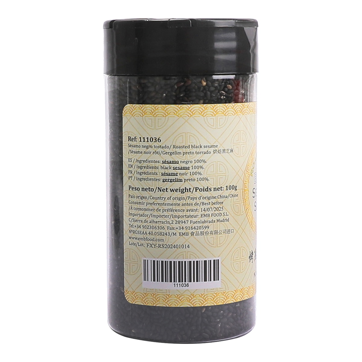 Sésamo negro tostado Emb 2