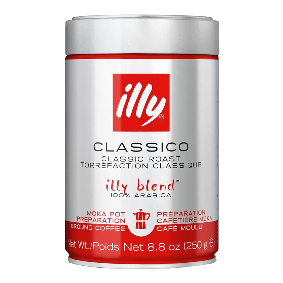 Imagen 0 de Café molido moka tueste clásico Illy blend 100% Arábica