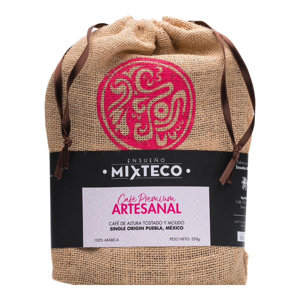 Café molido expreso 100% Arábica Ensueño Mixteco México 1