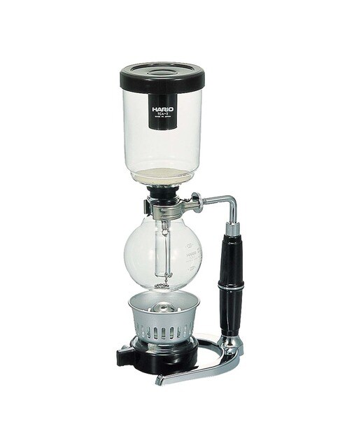 Cafetera Sifón para dos tazas de café Hario 1