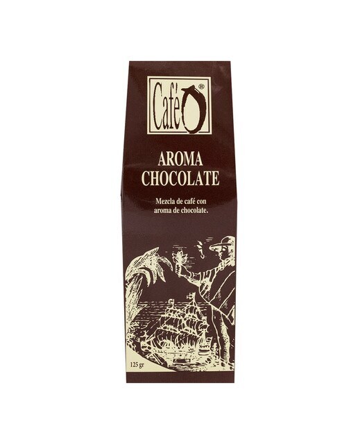 Café molido aromatizado chocolate CaféO
