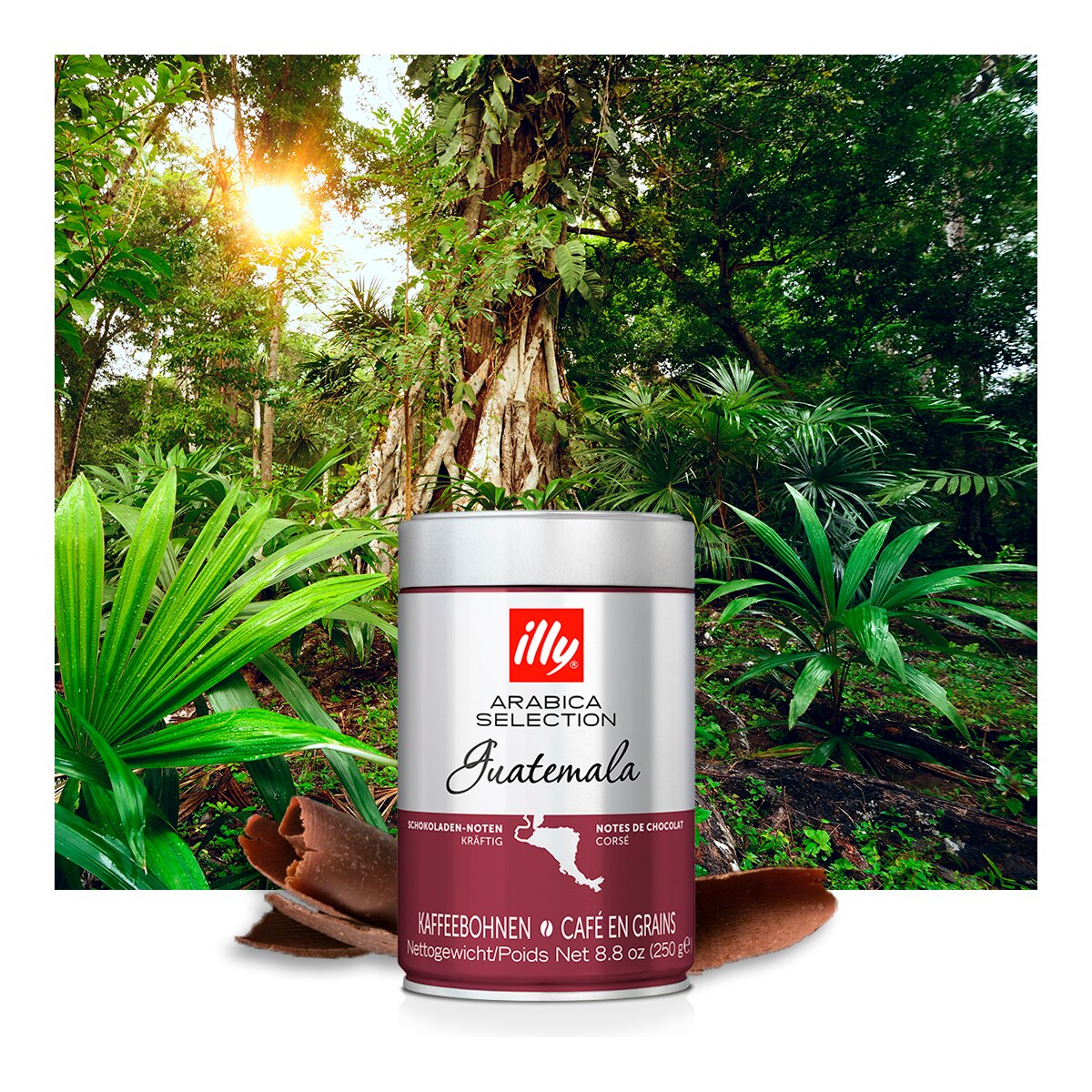 Imagen 3 de Café en grano selección Guatemala Illy blend 100% Arábica