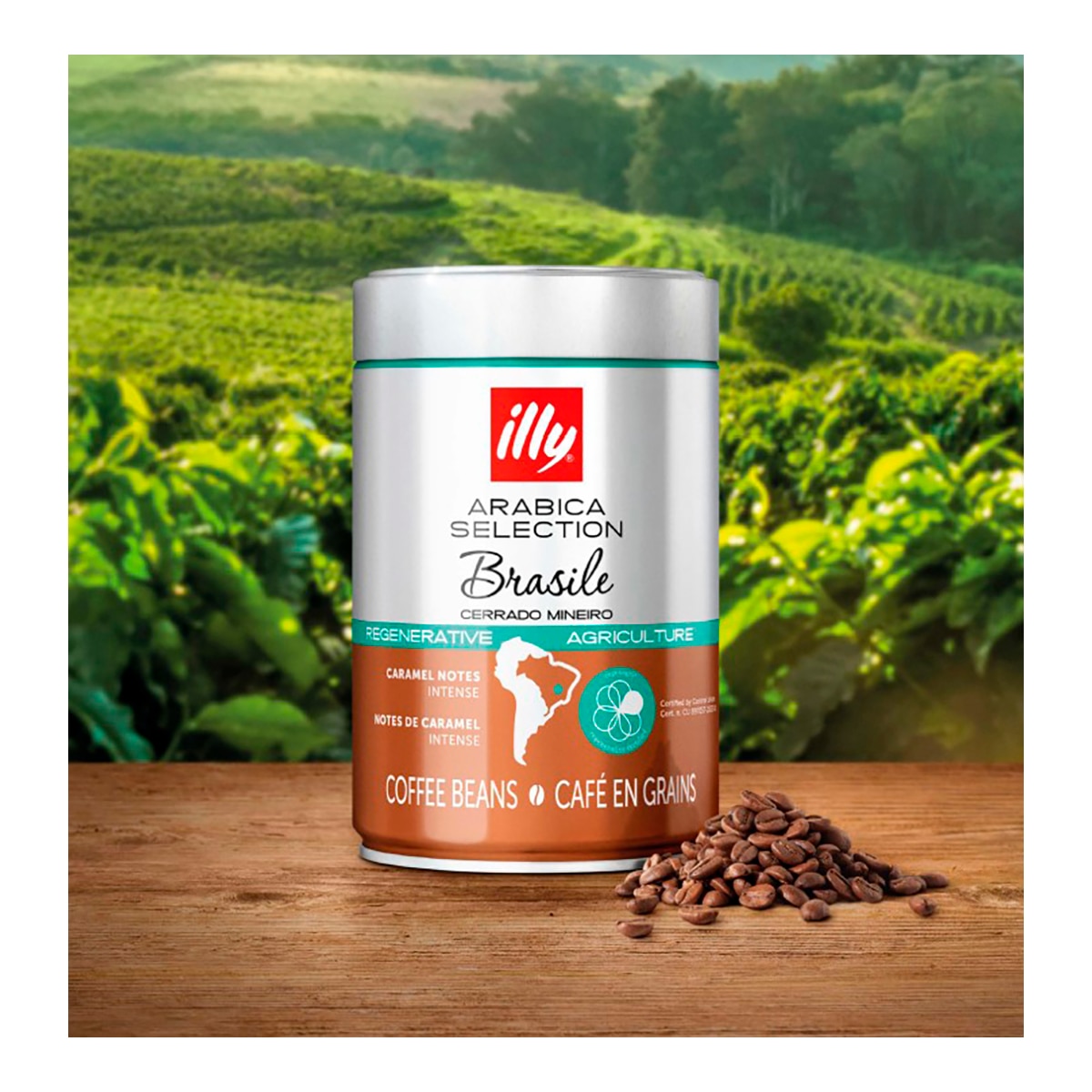 Imagen 3 de Café en grano Brasil Cerrado Mineiro Illy 100% Arabica