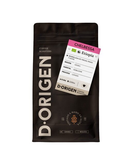 Café en grano Dambi Uddo Etiopía tostado a mano D·Origen 2