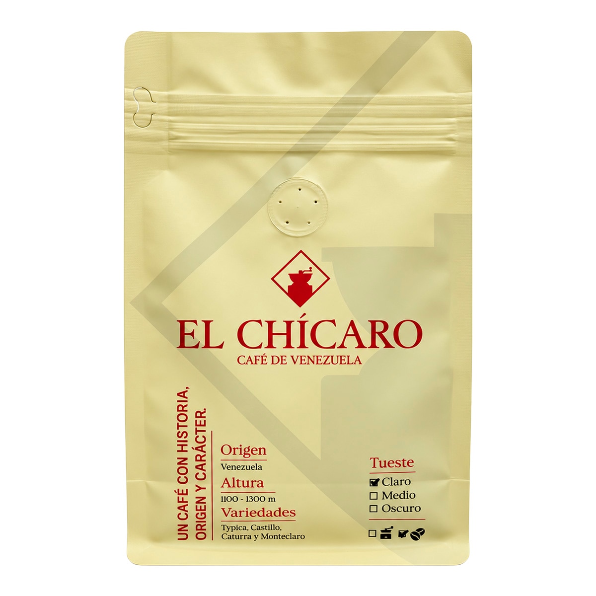 Imagen 1 de Café en grano Tueste Claro El Chicaro