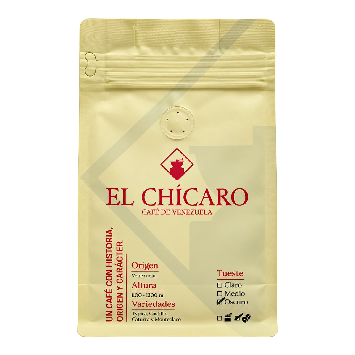Imagen 1 de Café en grano Tueste Oscuro El Chicaro