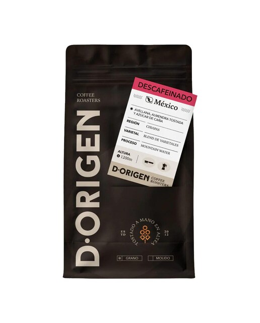 Café en grano descafeinado Perú D·Origen 2