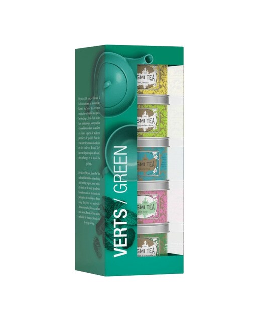 Imagen 1 de Tés surtidos Green Tea Kusmi 5 variedades