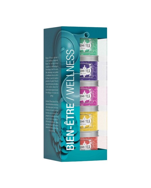 Tés surtidos Welness Tea Kusmi 5 variedades 1
