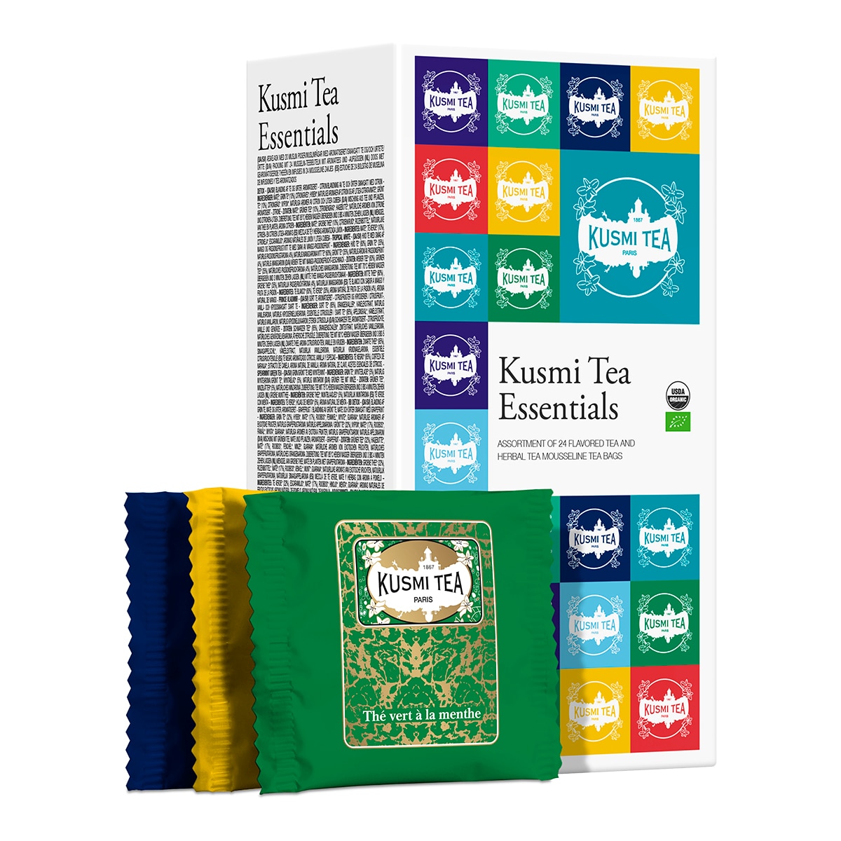 Tés surtidos Les Essentiels Kusmi Tea 24 bolsitas 1