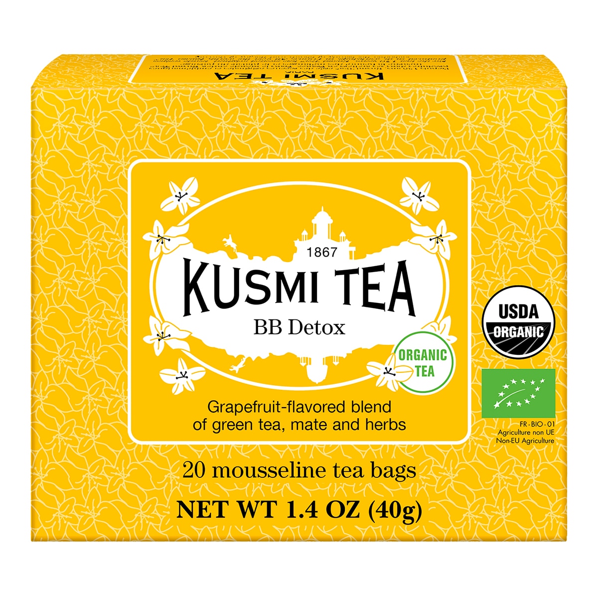 Imagen 1 de Té verde BBDetox Kusmi Tea 20 bolsitas