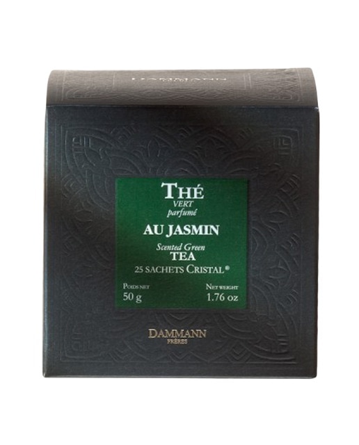 Imagen 0 de Té verde perfumado con Jazmin 25 bolsitas Dammann