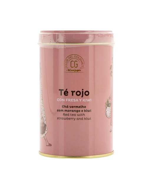 Imagen 1 de Té rojo fresa y kiwi Club del Gourmet