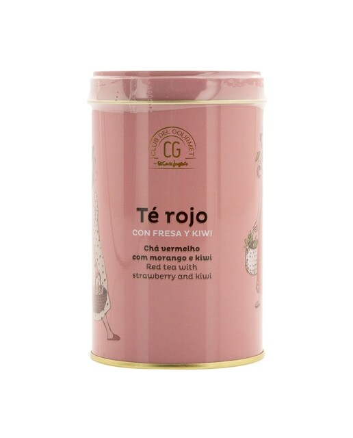 Té rojo fresa y kiwi Club del Gourmet