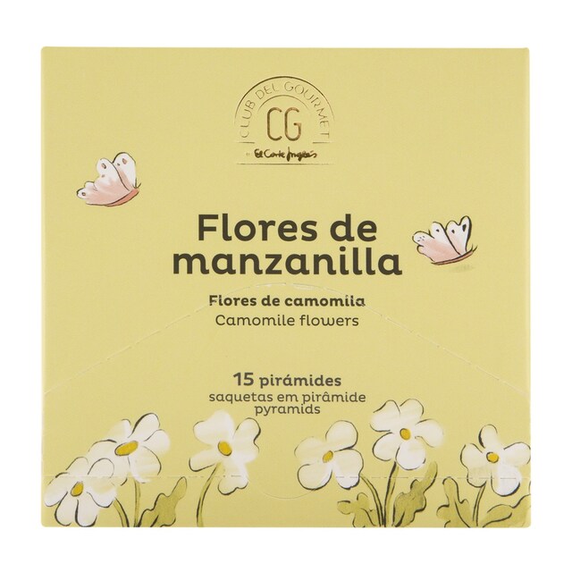 Infusión de flores de manzanilla Club del Gourmet 15 bolsitas