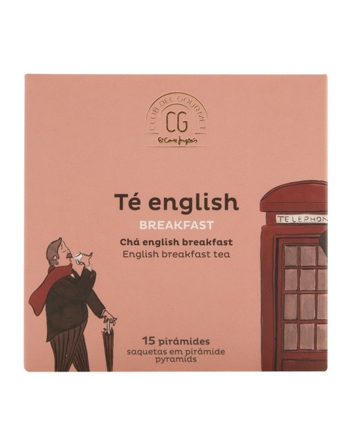 Imagen 0 de Té negro English Breakfast Tea Club del Gourmet 15 bolsitas