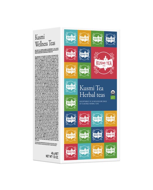 Imagen 1 de Infusiones surtidas Les Infusions Bio Kusmi Tea 24 bolsitas