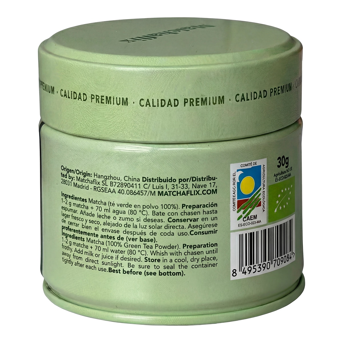 Imagen 3 de Té Matcha Premium orgánico China Matchaflix